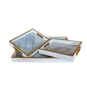 Serving tray set