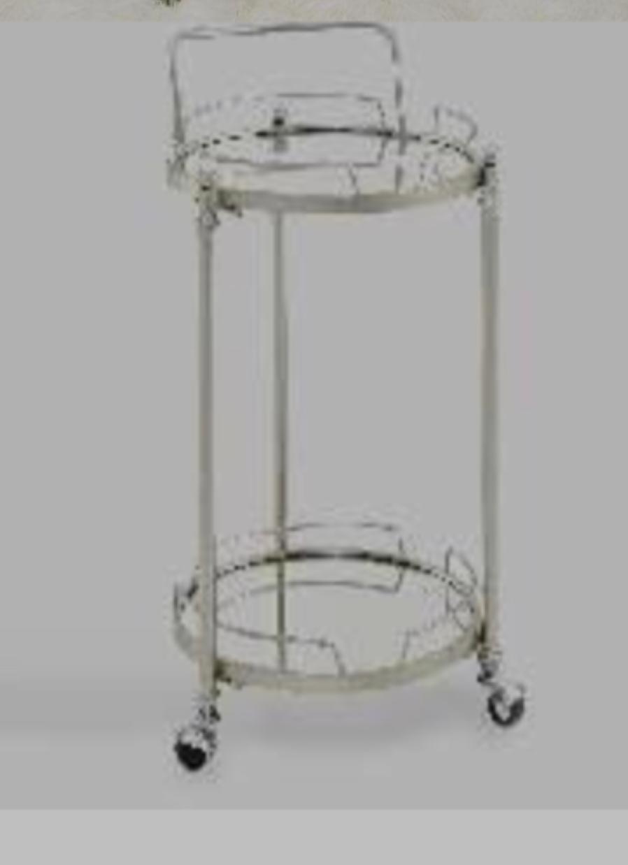 Serving Trolley Silver